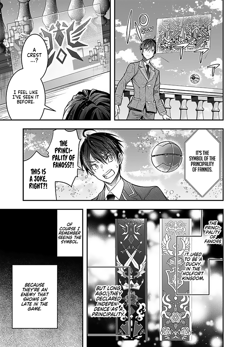 Otome Game Sekai wa Mob ni Kibishii Sekai desu Chapter 28 - Page 7