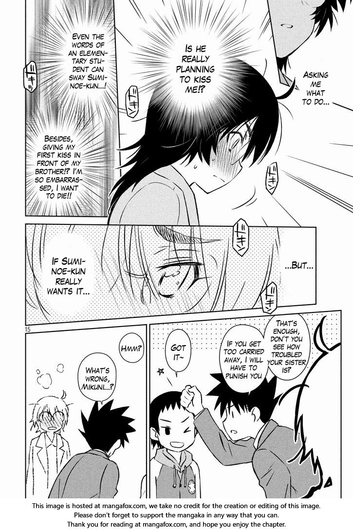 Kiss x Sis Chapter 96 - Page 16