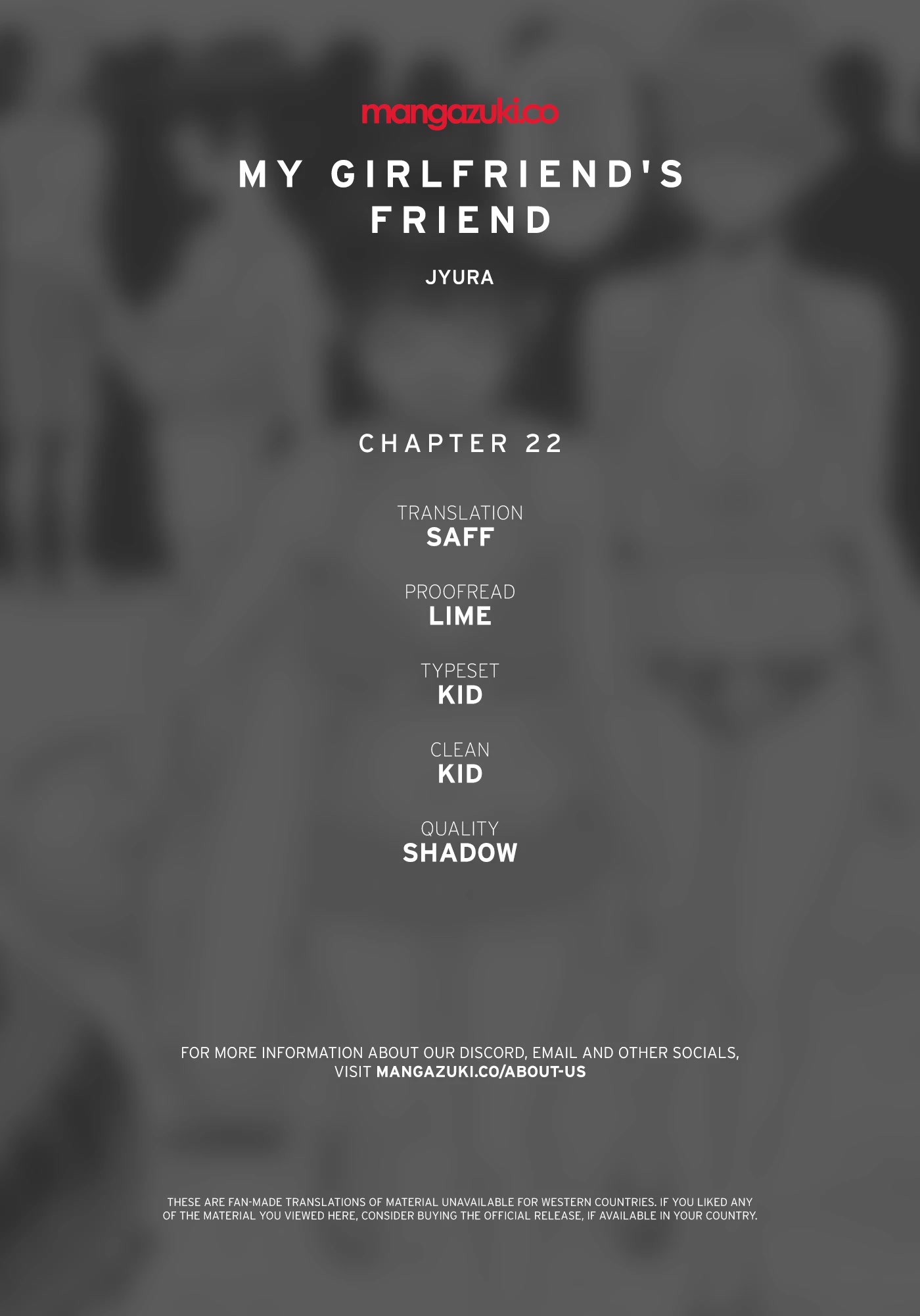 My Girlfriend's Friend Chapter 22 - Page 1