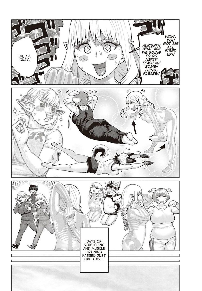 Elf-San Wa Yaserarenai. Chapter 14 - Page 25