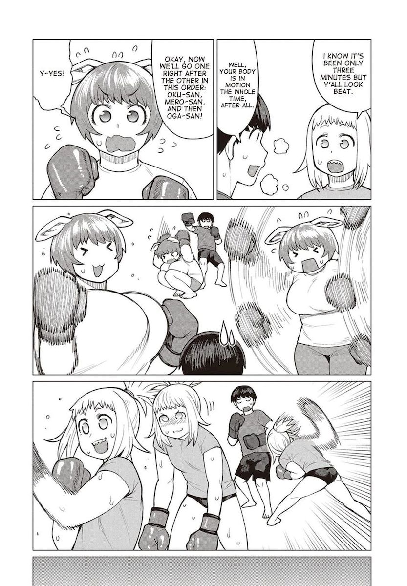 Elf-San Wa Yaserarenai. Chapter 17 - Page 9