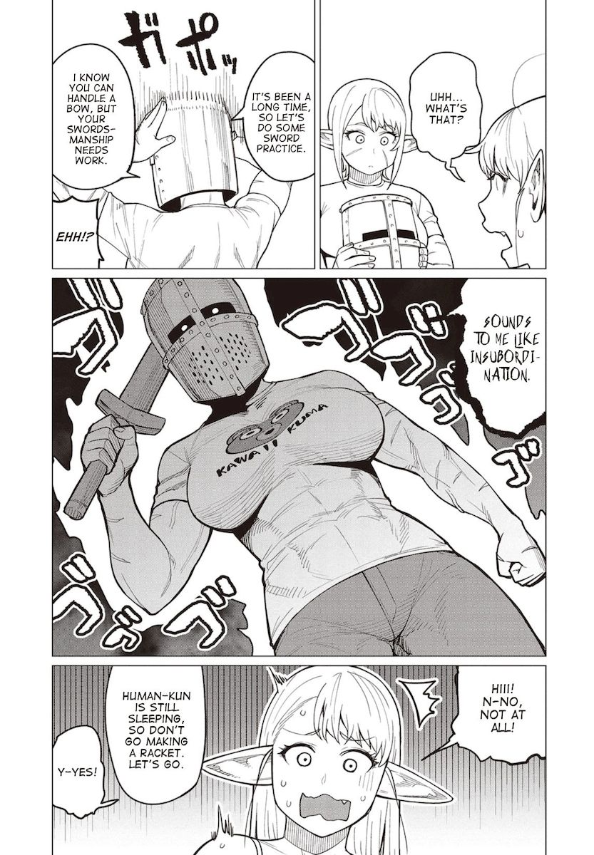 Elf-San Wa Yaserarenai. Chapter 19 - Page 10