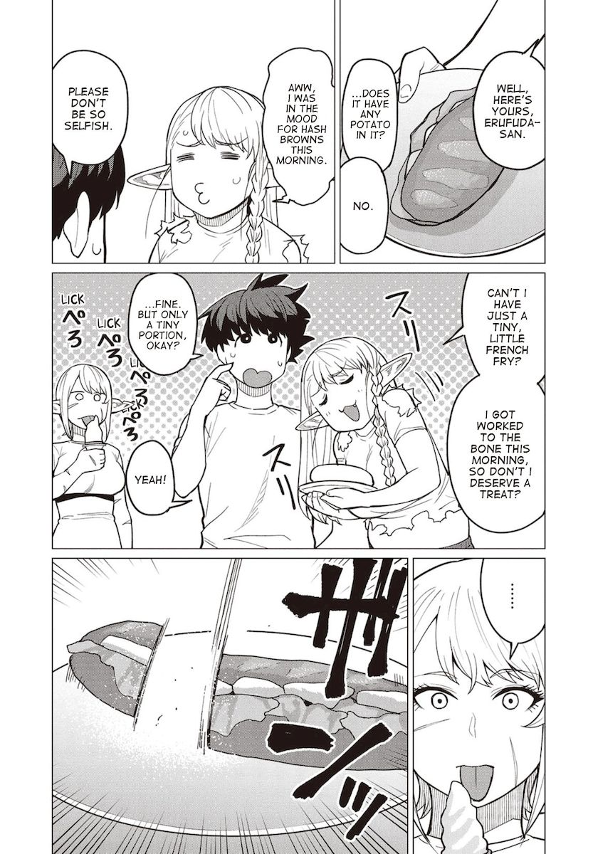 Elf-San Wa Yaserarenai. Chapter 19 - Page 16