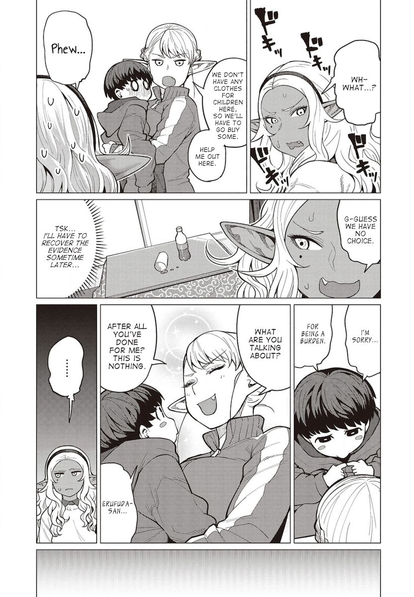 Elf-San Wa Yaserarenai. Chapter 23 - Page 16