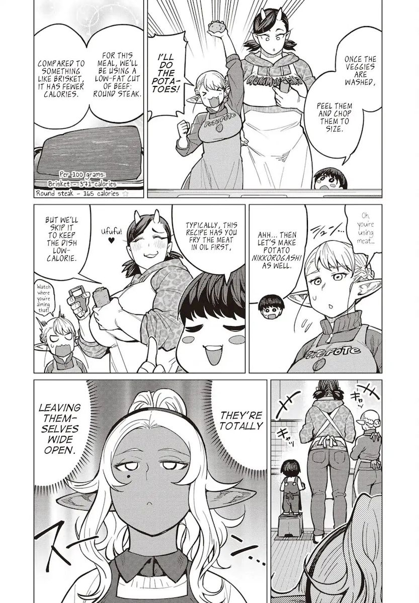 Elf-San Wa Yaserarenai. Chapter 24 - Page 9