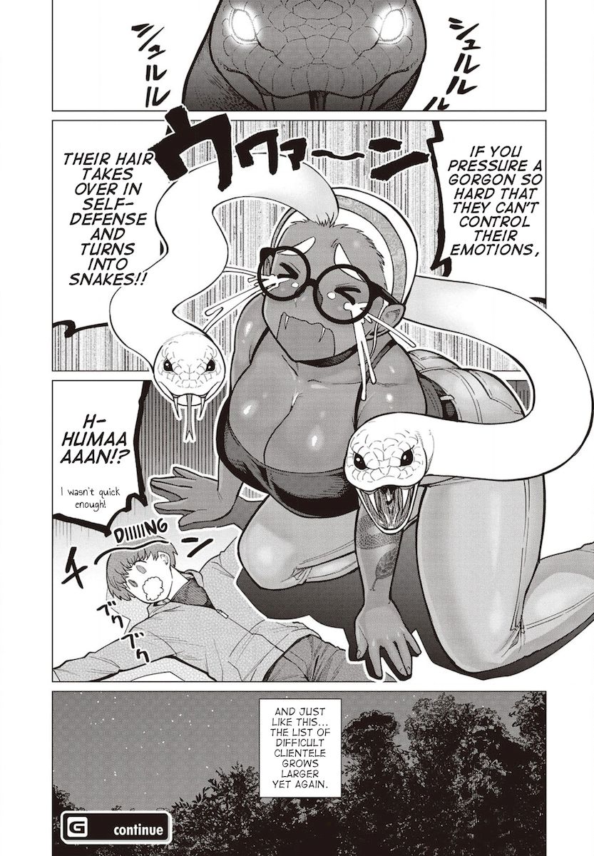 Elf-San Wa Yaserarenai. Chapter 27 - Page 28