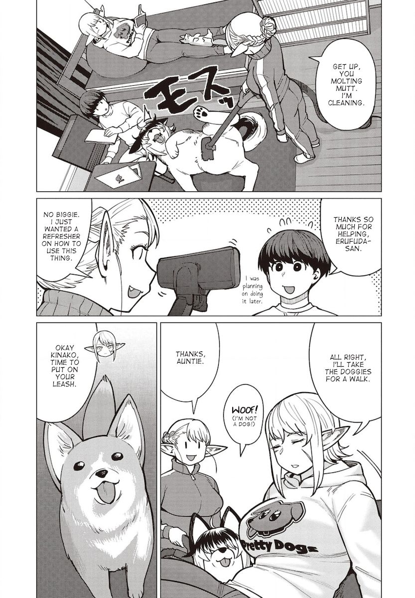 Elf-San Wa Yaserarenai. Chapter 34 - Page 2