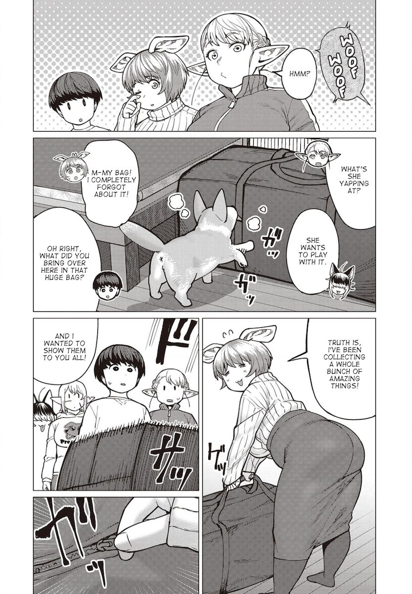 Elf-San Wa Yaserarenai. Chapter 34 - Page 21