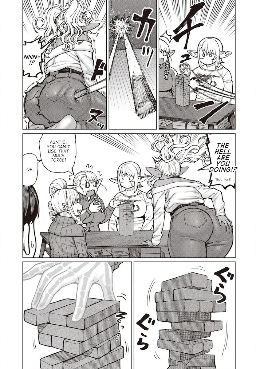 Elf-San Wa Yaserarenai. Chapter 36 - Page 8