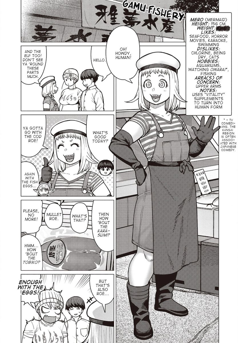 Elf-San Wa Yaserarenai. Chapter 37 - Page 12