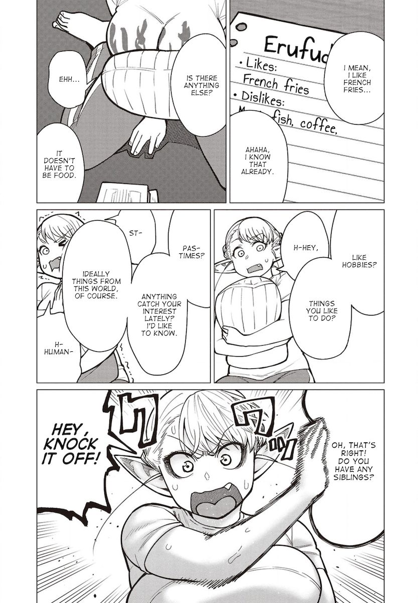 Elf-San Wa Yaserarenai. Chapter 37 - Page 6