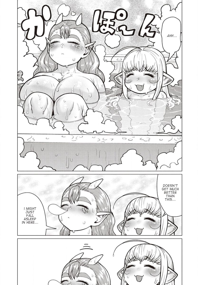 Elf-San Wa Yaserarenai. Chapter 39 - Page 14