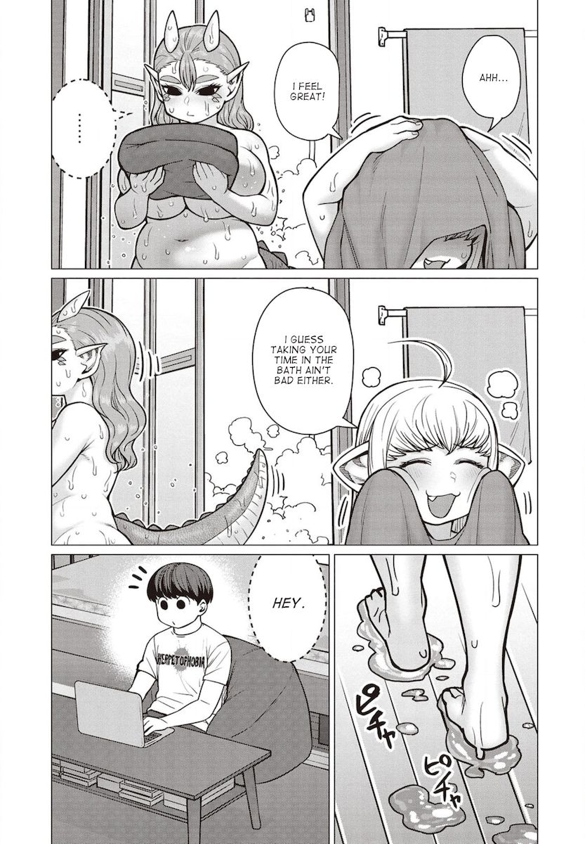 Elf-San Wa Yaserarenai. Chapter 39 - Page 16