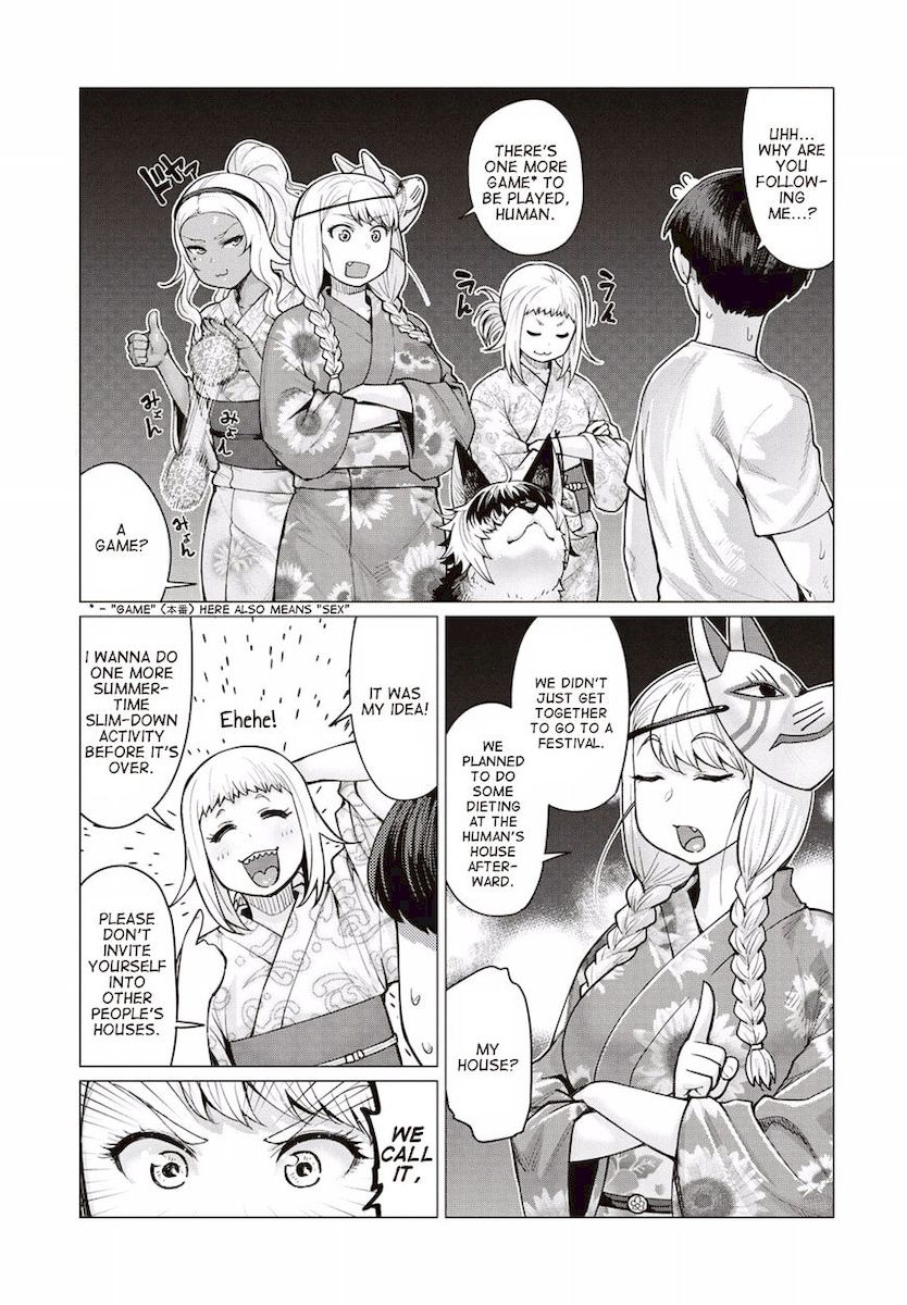 Elf-San Wa Yaserarenai. Chapter 9 - Page 4