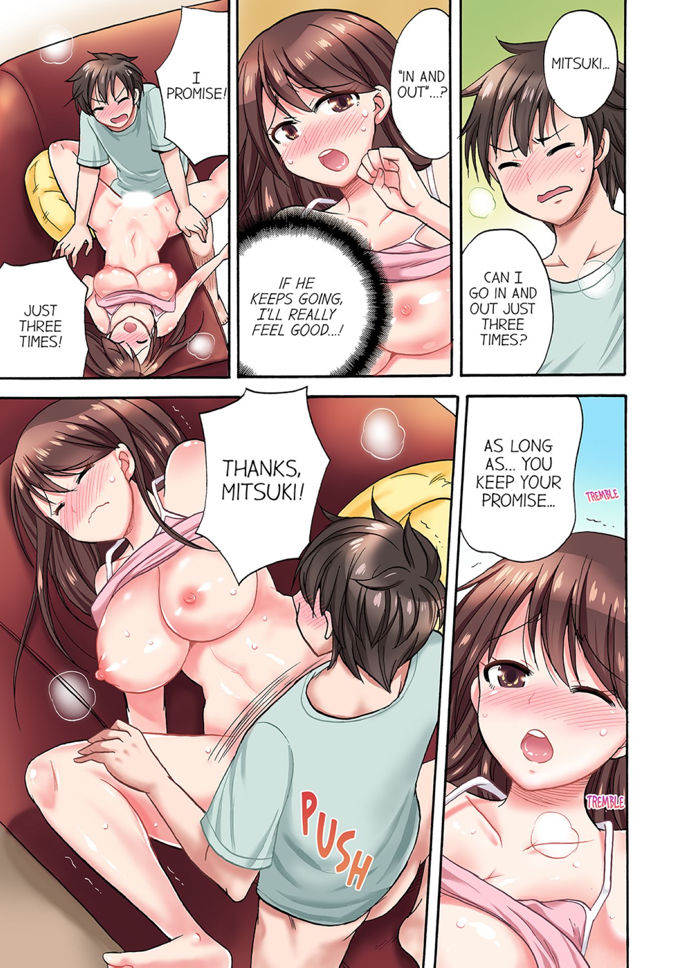 You Said Just the Tip… I Asked My Brother’s Girlfriend to Have Sex With Me Without a Condom!! Chapter 3 - Page 5