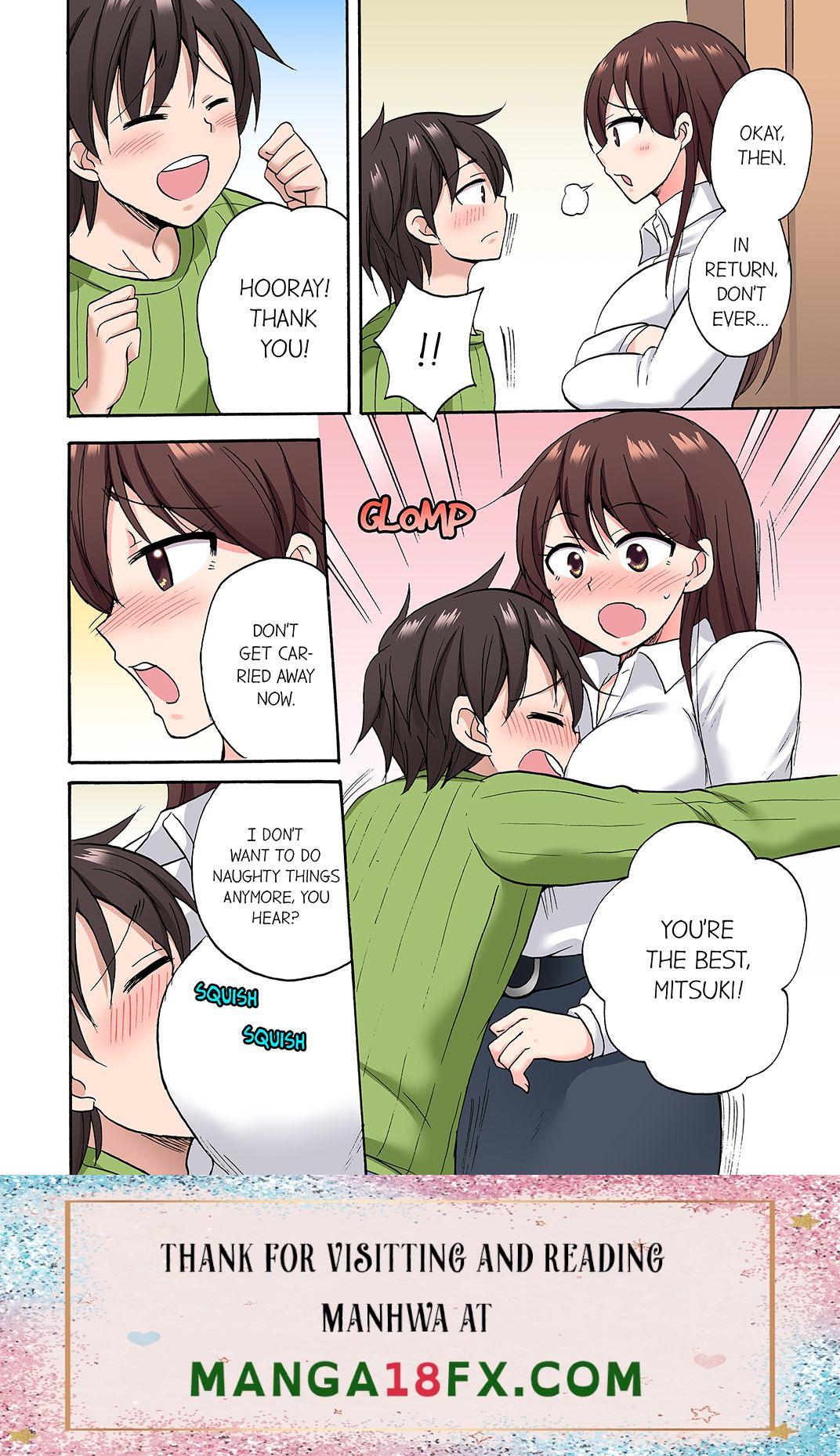 You Said Just the Tip… I Asked My Brother’s Girlfriend to Have Sex With Me Without a Condom!! Chapter 40 - Page 8