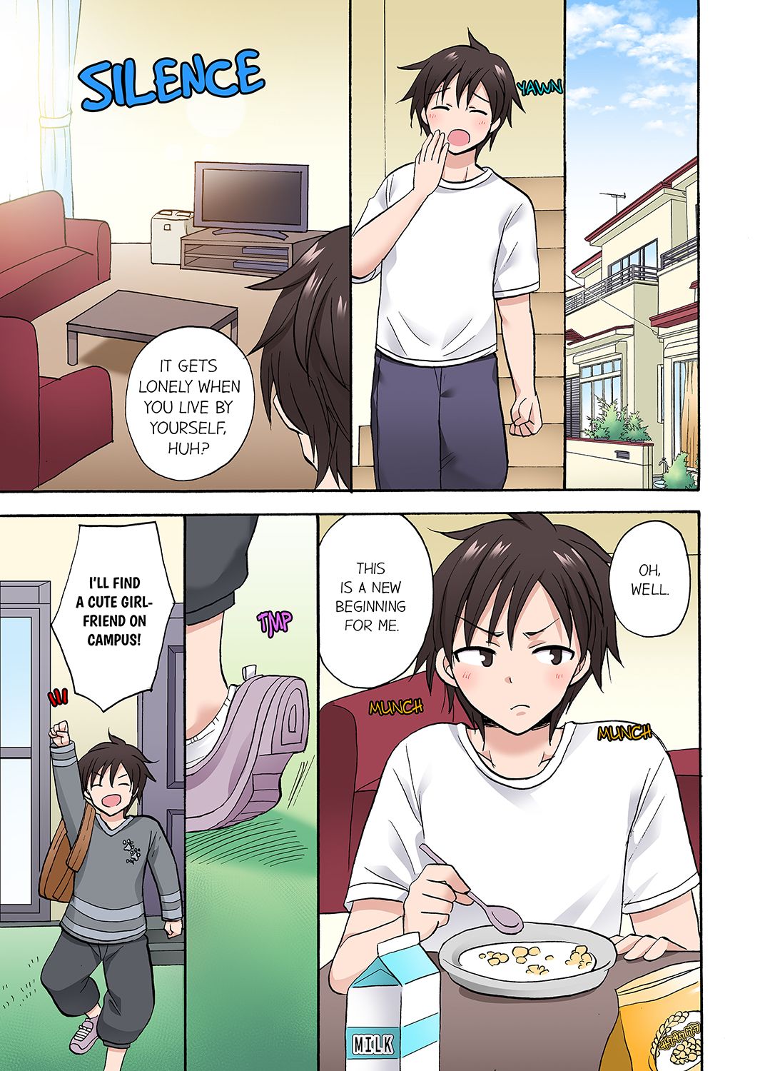 You Said Just the Tip… I Asked My Brother’s Girlfriend to Have Sex With Me Without a Condom!! Chapter 54 - Page 1