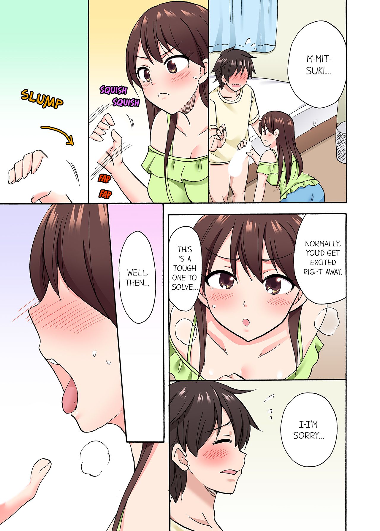 You Said Just the Tip… I Asked My Brother’s Girlfriend to Have Sex With Me Without a Condom!! Chapter 64 - Page 5