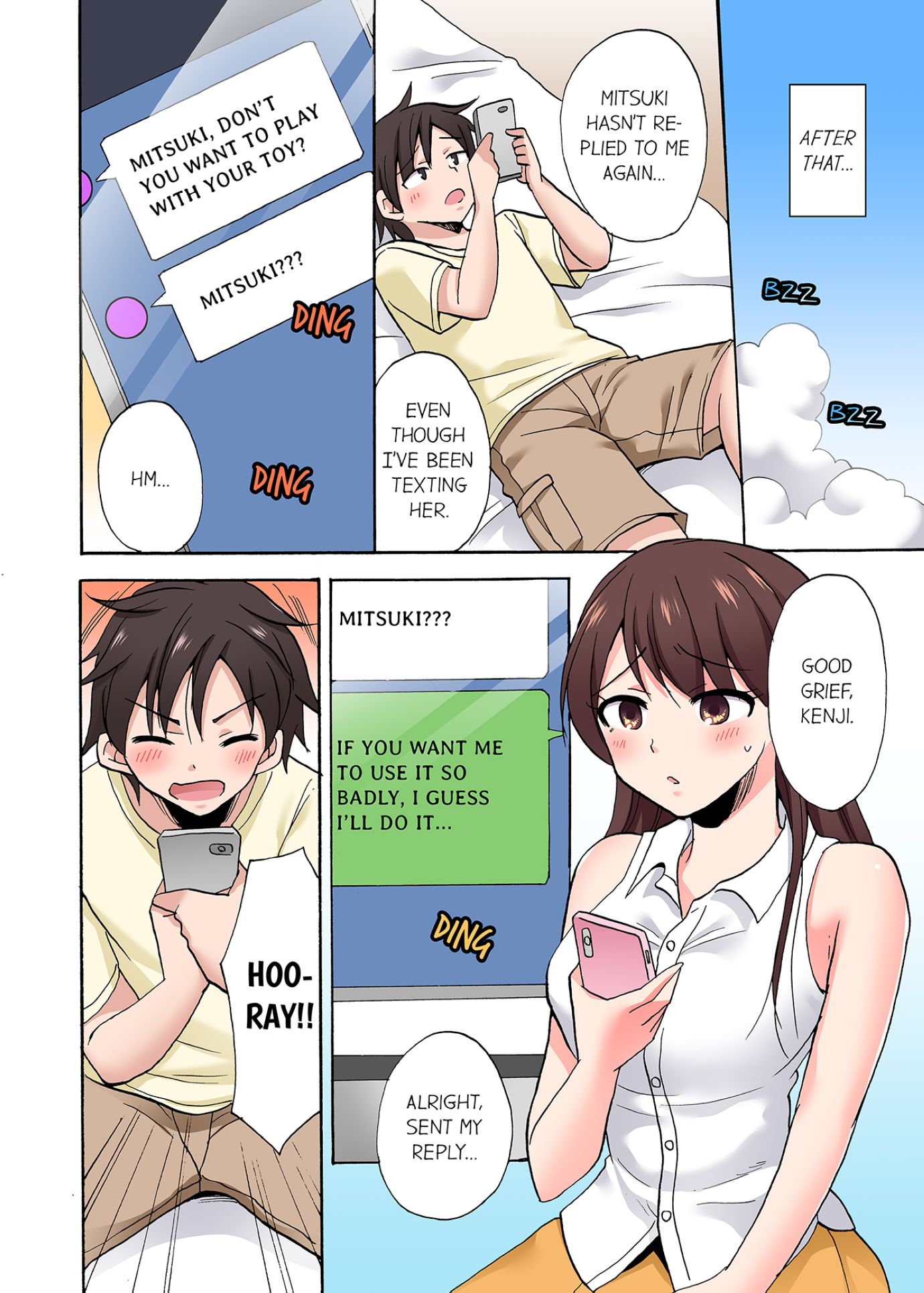 You Said Just the Tip… I Asked My Brother’s Girlfriend to Have Sex With Me Without a Condom!! Chapter 74 - Page 2