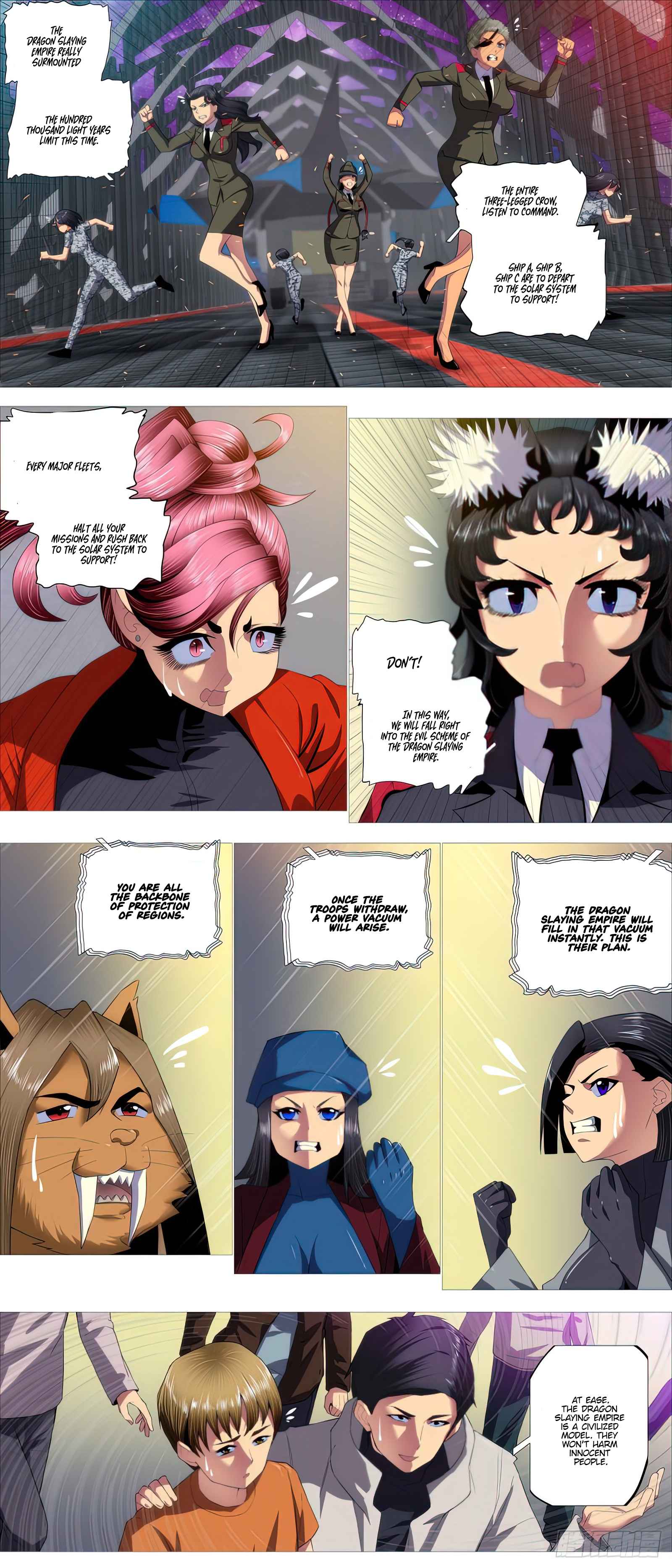 Iron Ladies Steel Soldiers Chapter 480 - Page 1