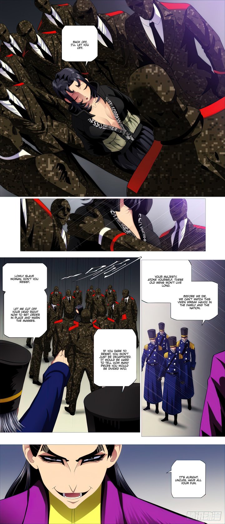 Iron Ladies Steel Soldiers Chapter 494 - Page 1