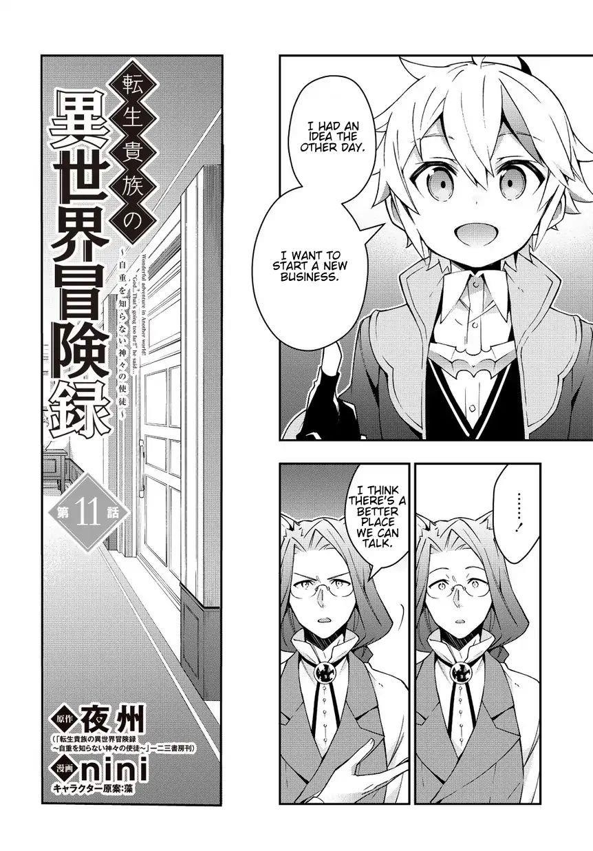 Tensei Kizoku No Isekai Boukenroku ~Jichou Wo Shiranai Kamigami No Shito~ Chapter 11 - Page 2