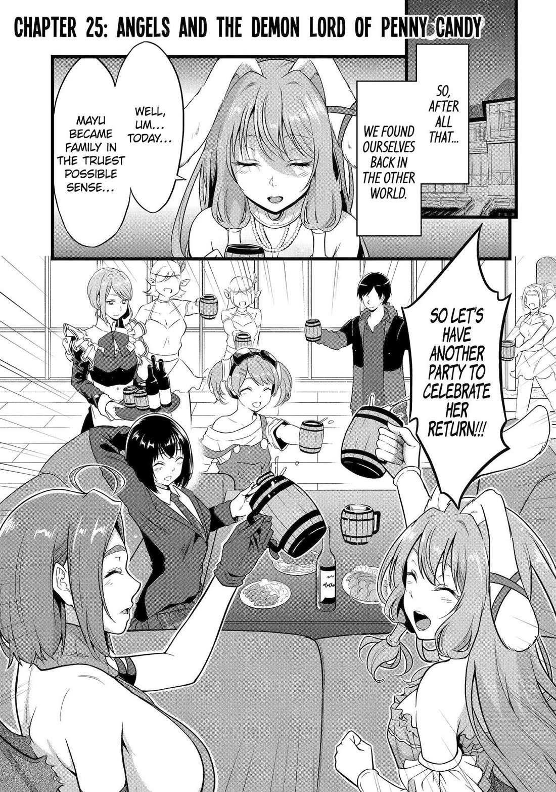 Yuru Fuwa Noka No Moji Bake Skill Chapter 25 - Page 1