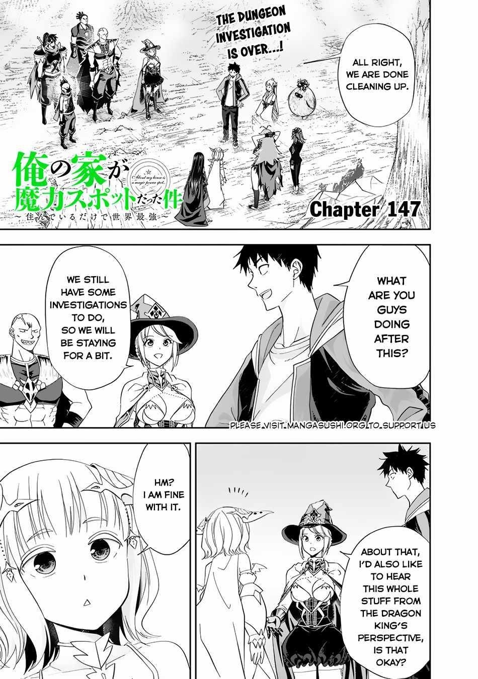 Ore No Ie Ga Maryoku Spot Datta Ken – Sundeiru Dake De Sekai Saikyou Chapter 147 - Page 1