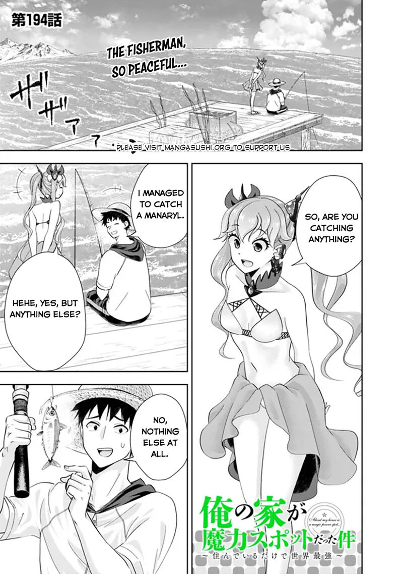 Ore No Ie Ga Maryoku Spot Datta Ken – Sundeiru Dake De Sekai Saikyou Chapter 194 - Page 1