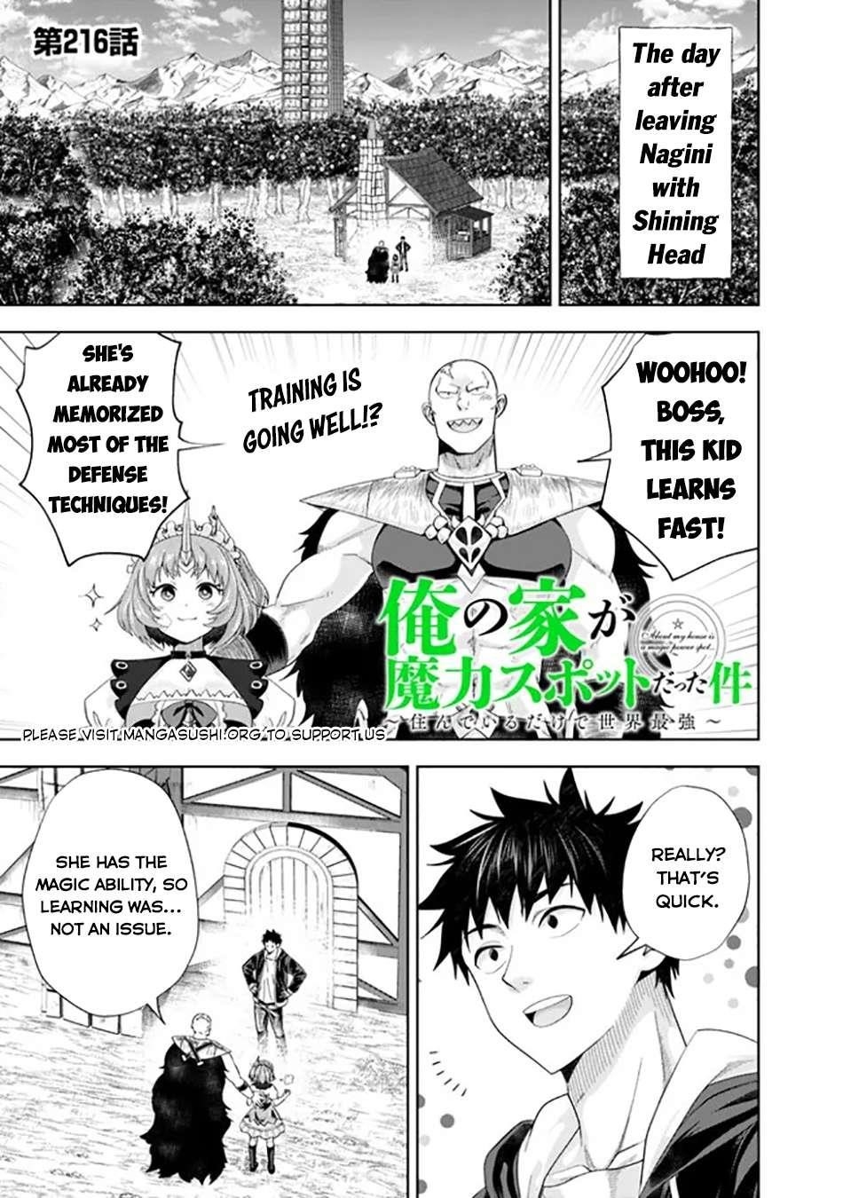 Ore No Ie Ga Maryoku Spot Datta Ken – Sundeiru Dake De Sekai Saikyou Chapter 216 - Page 1