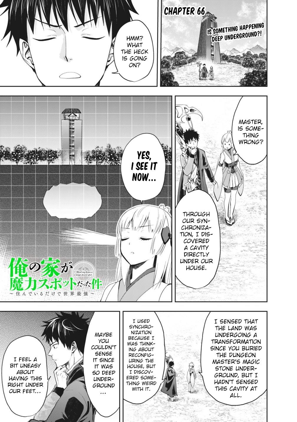 Ore No Ie Ga Maryoku Spot Datta Ken – Sundeiru Dake De Sekai Saikyou Chapter 66 - Page 1