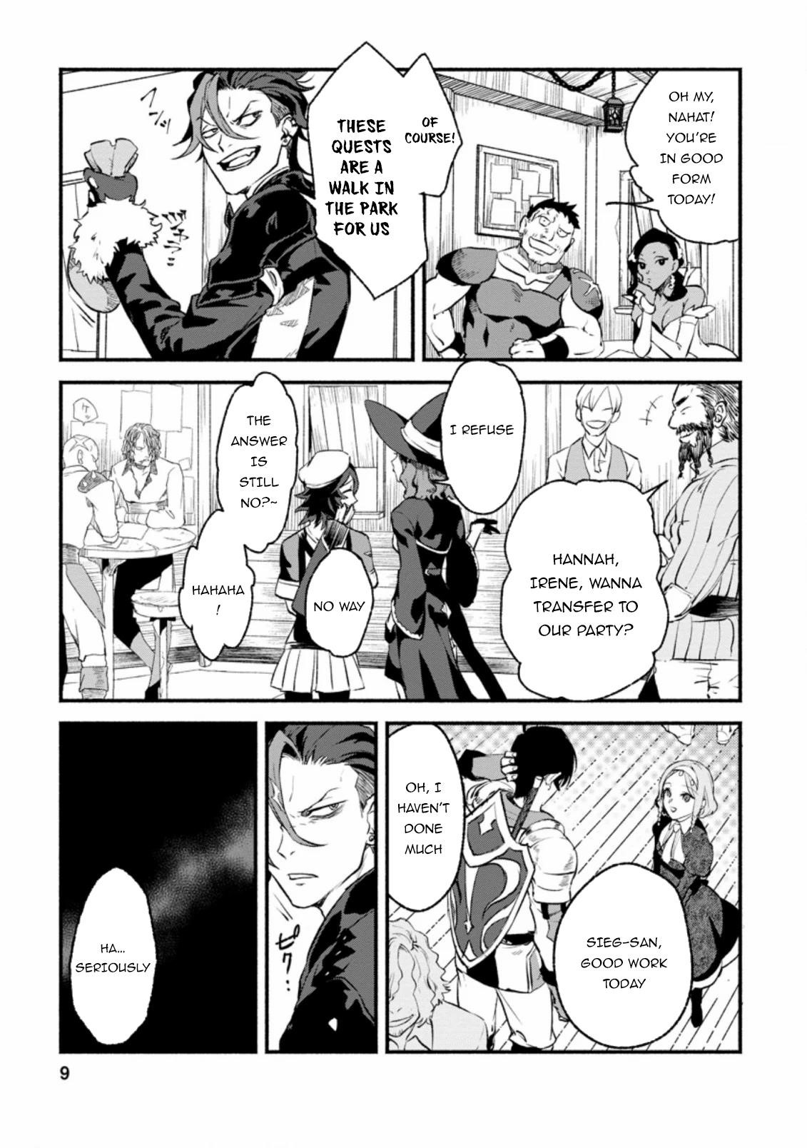 Sono Monban, Saikyou Nitsuki: Tsuihou Sareta Bougyo Ryoku 9999 no Senshi, Outo no Monban Toshite Musou Suru Chapter 1 - Page 7