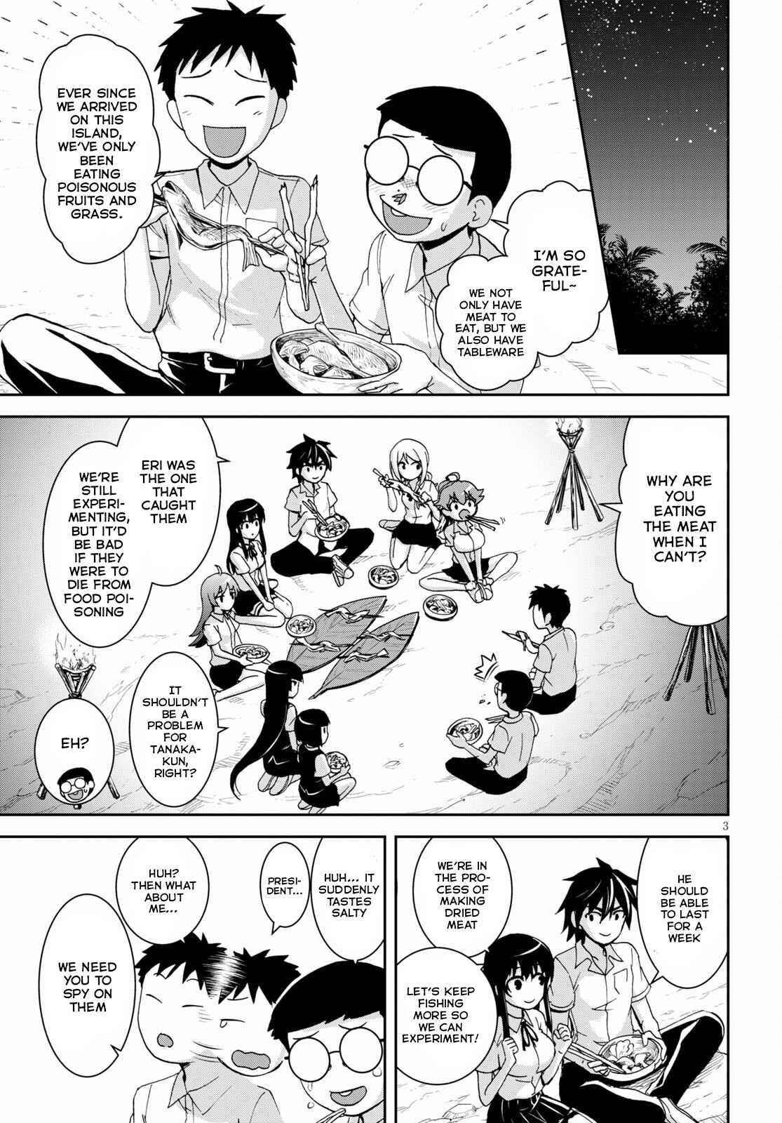 Isekai Yurutto Survival Seikatsu: Gakkou No Minna To Isekai No Mujintou Ni Tenishitakedo Ore Dake Rakushou Desu Chapter 14 - Page 3