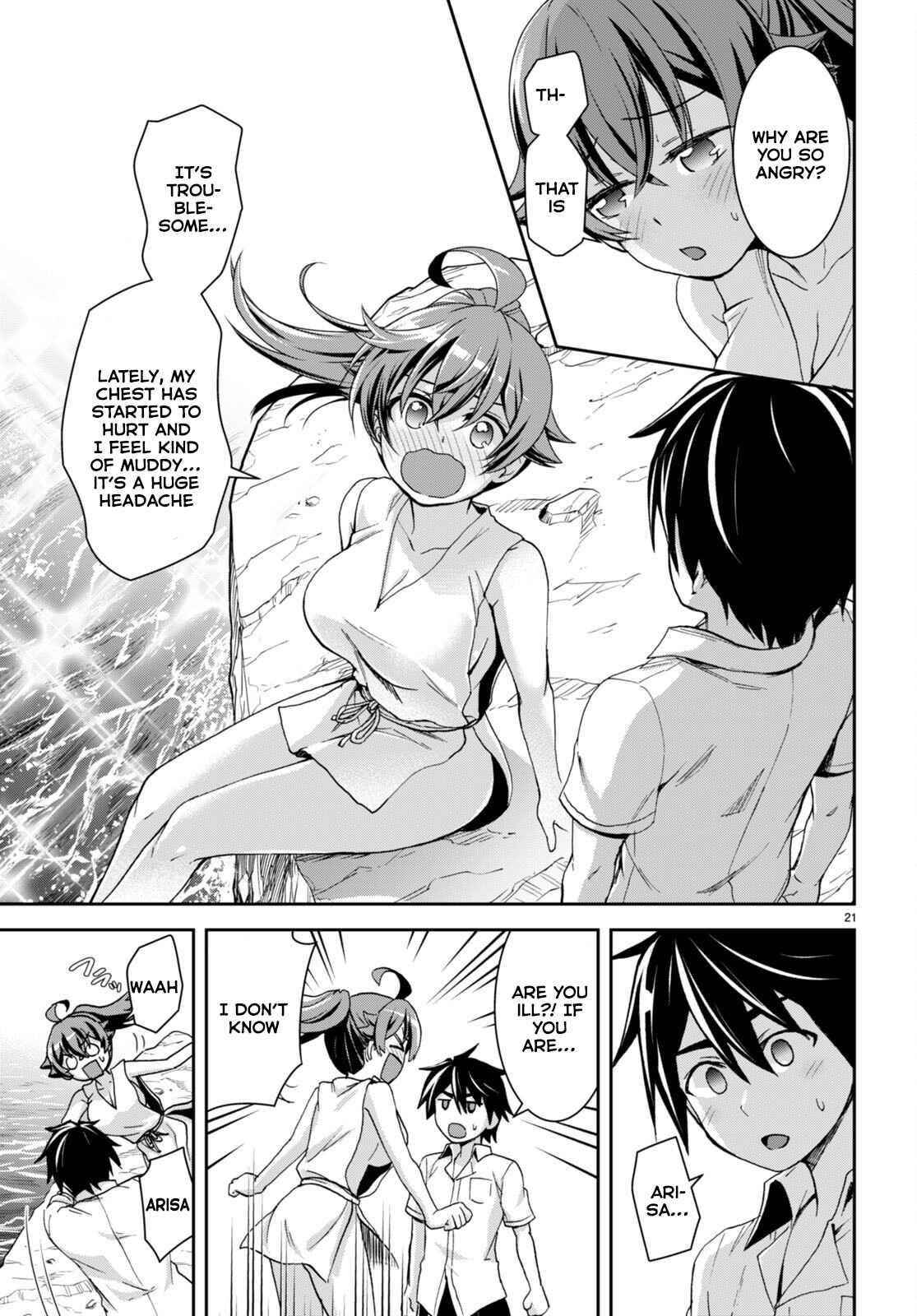 Isekai Yurutto Survival Seikatsu: Gakkou No Minna To Isekai No Mujintou Ni Tenishitakedo Ore Dake Rakushou Desu Chapter 16 - Page 21