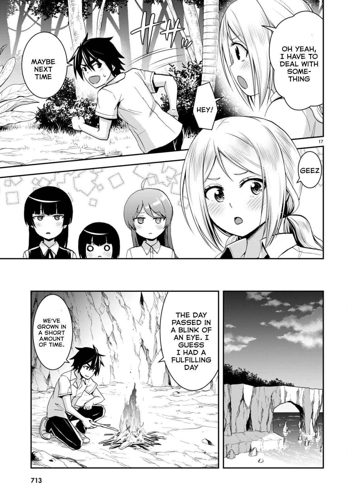 Isekai Yurutto Survival Seikatsu: Gakkou No Minna To Isekai No Mujintou Ni Tenishitakedo Ore Dake Rakushou Desu Chapter 18 - Page 17