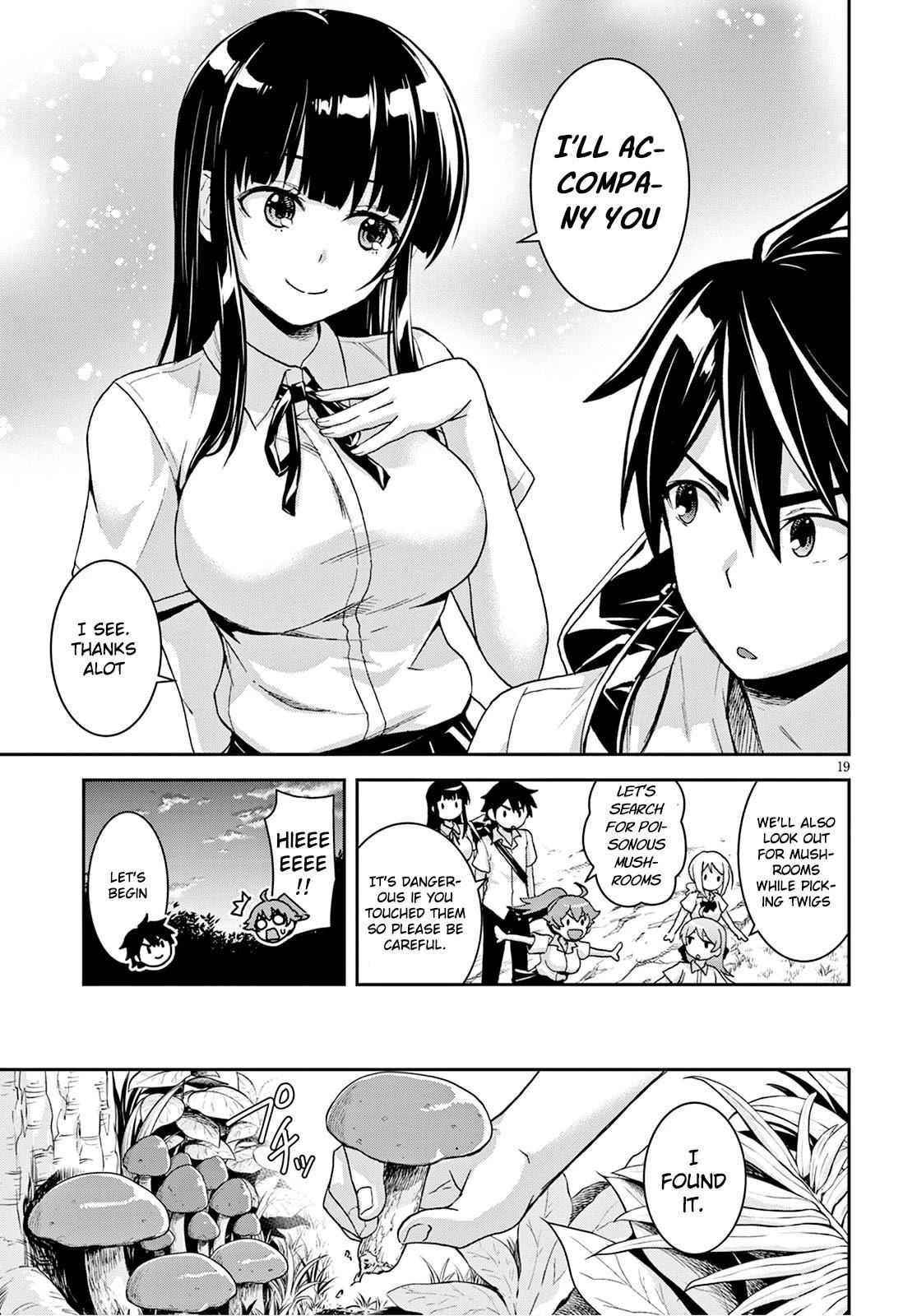 Isekai Yurutto Survival Seikatsu: Gakkou No Minna To Isekai No Mujintou Ni Tenishitakedo Ore Dake Rakushou Desu Chapter 2 - Page 19