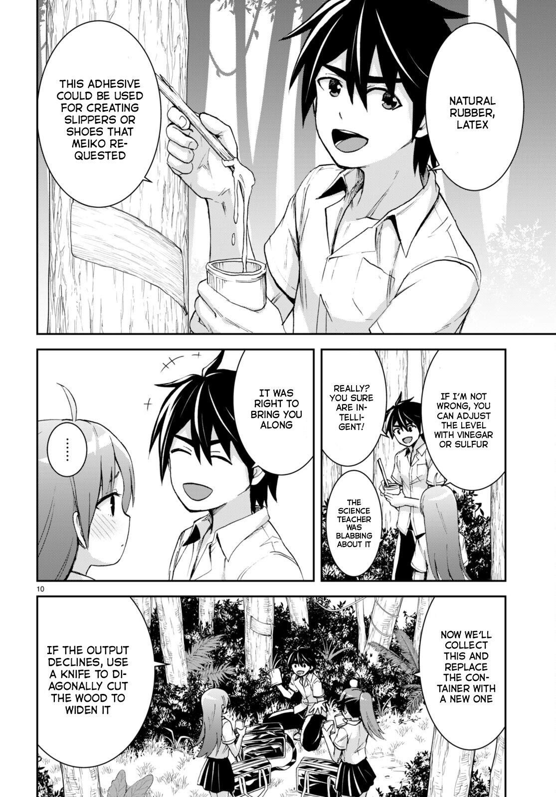 Isekai Yurutto Survival Seikatsu: Gakkou No Minna To Isekai No Mujintou Ni Tenishitakedo Ore Dake Rakushou Desu Chapter 23 - Page 10