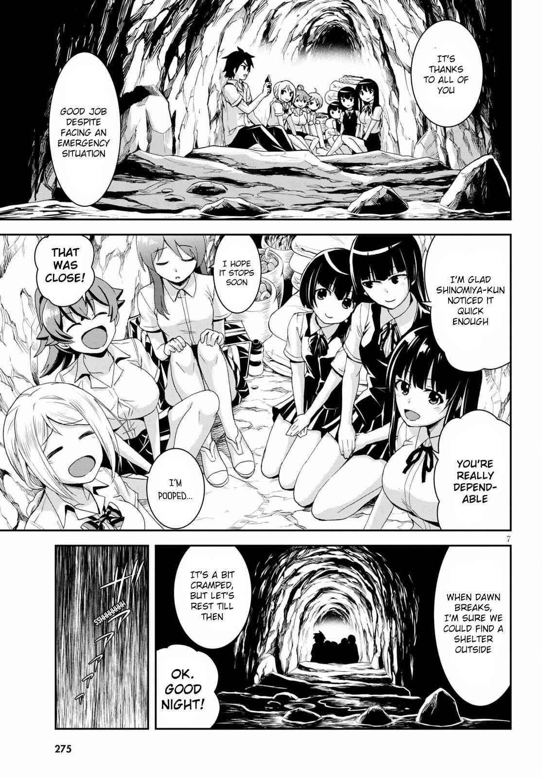 Isekai Yurutto Survival Seikatsu: Gakkou No Minna To Isekai No Mujintou Ni Tenishitakedo Ore Dake Rakushou Desu Chapter 8 - Page 7