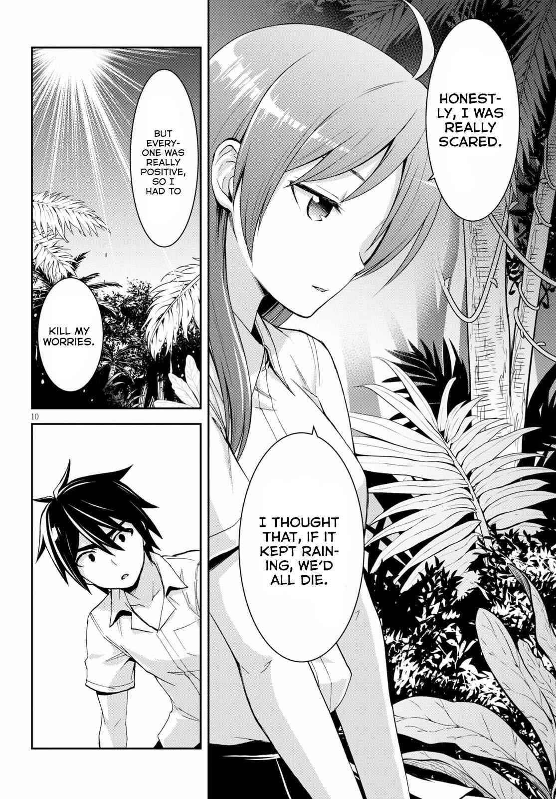 Isekai Yurutto Survival Seikatsu: Gakkou No Minna To Isekai No Mujintou Ni Tenishitakedo Ore Dake Rakushou Desu Chapter 9 - Page 10