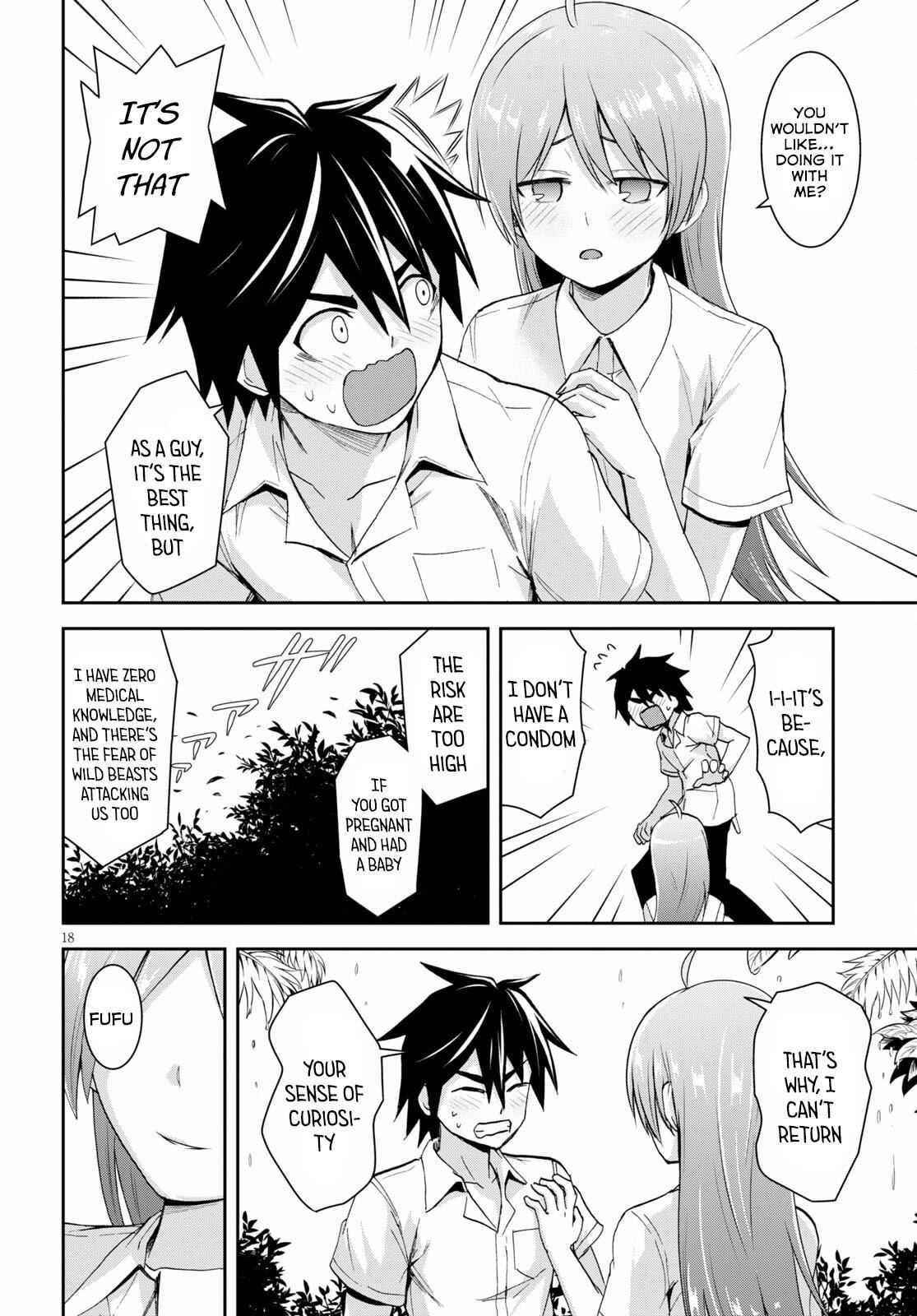 Isekai Yurutto Survival Seikatsu: Gakkou No Minna To Isekai No Mujintou Ni Tenishitakedo Ore Dake Rakushou Desu Chapter 9 - Page 18