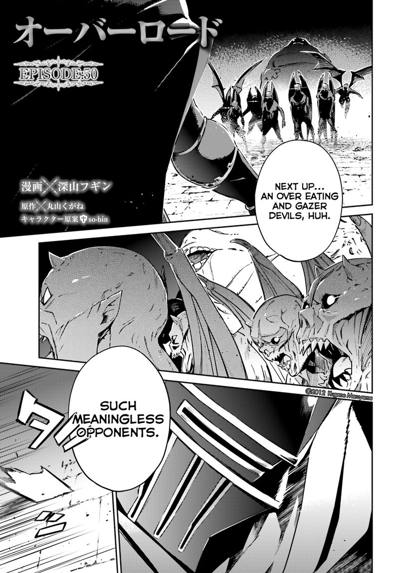 Overlord Chapter 50 - Page 1