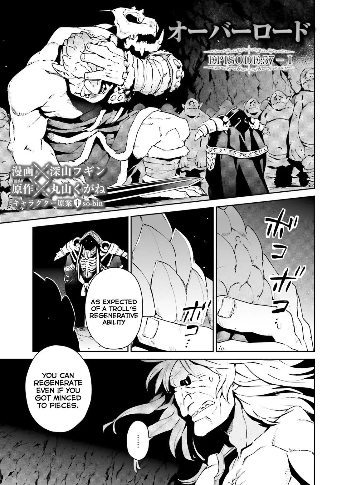 Overlord Chapter 57 - Page 1