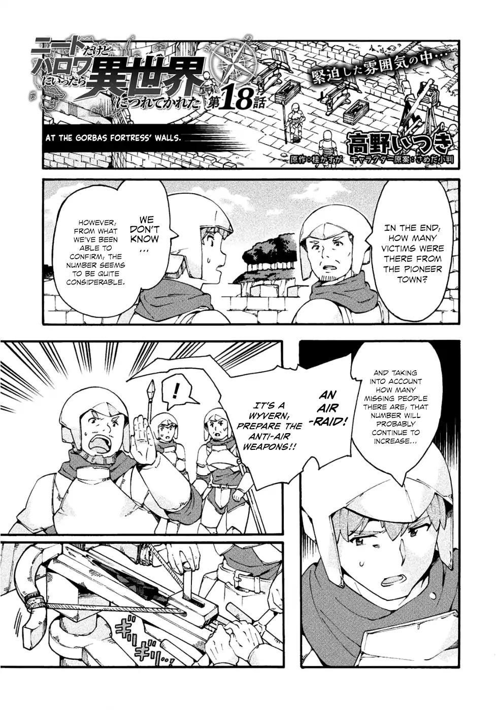 Neet Dakedo Hello Work Ni Ittara Isekai Ni Tsuretekareta Chapter 18 - Page 1