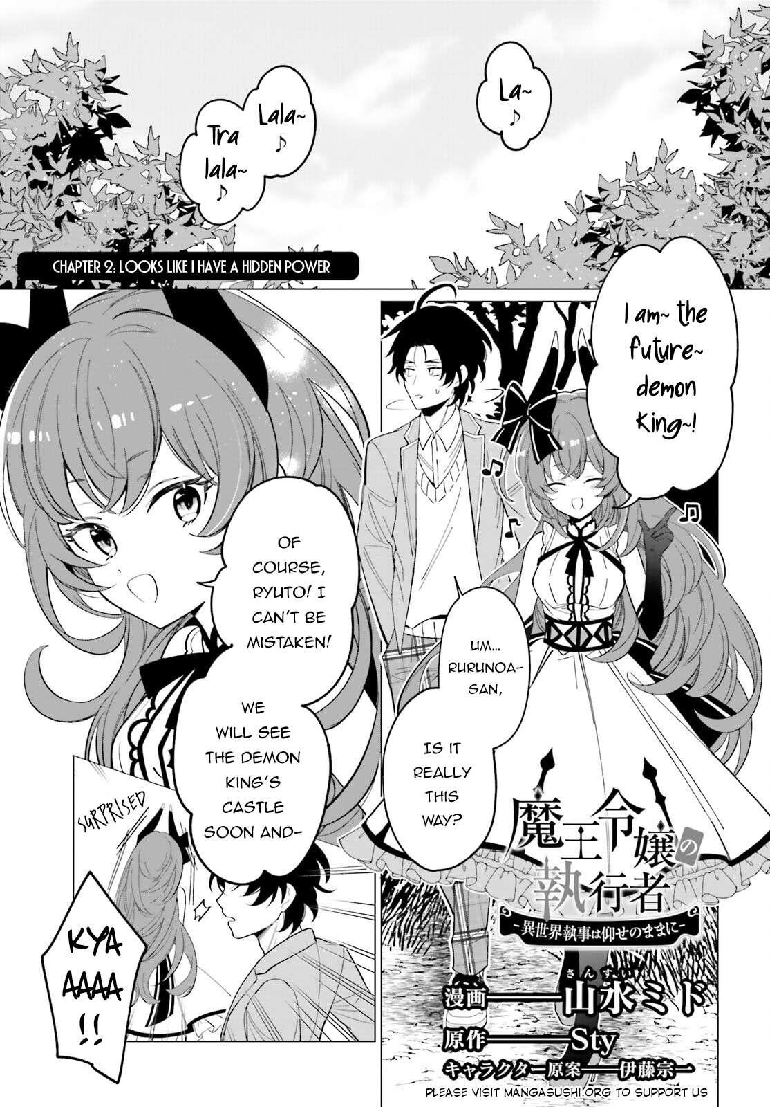 Maou Reijou no Shikousha – Isekai Shitsuji wa Ouse no Mama ni Chapter 2 - Page 1