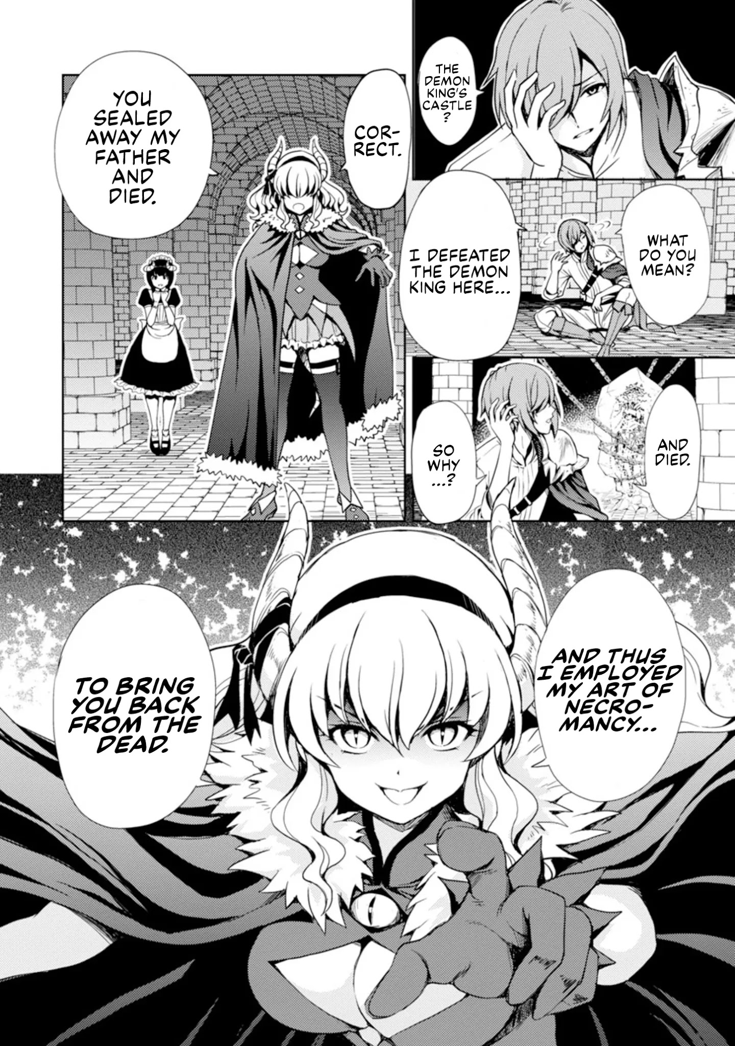 The Demon King’s Daughter Is Way Too Easy Chapter 1 - Page 6