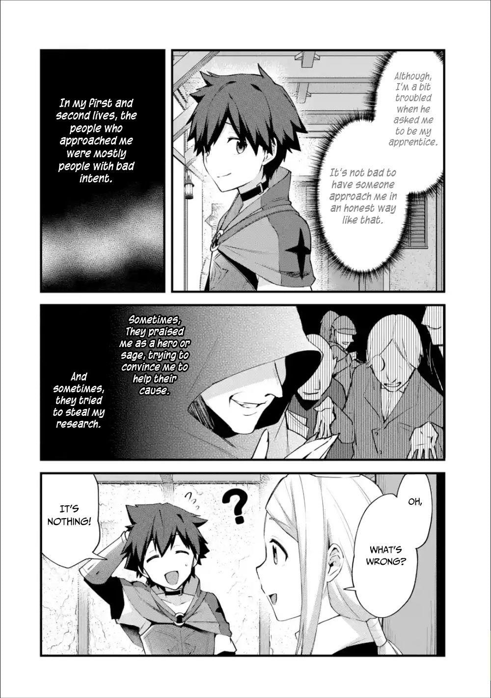 A Boy Who Has Been Reincarnated Twice Spends Peacefully as an S-Rank Adventurer Chapter 5 - Page 4