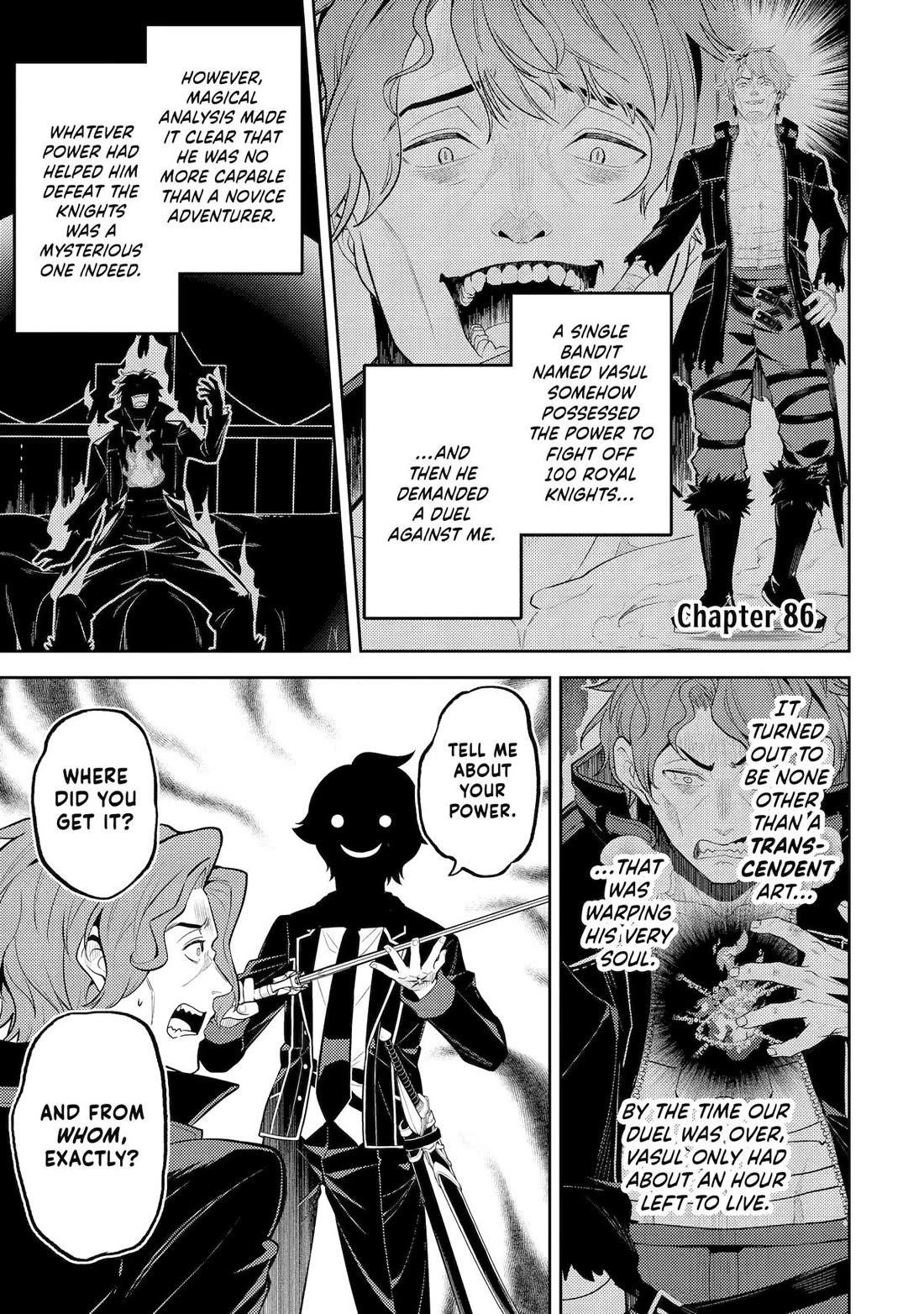 Shikkaku Mon No Saikyou Kenja Chapter 86 - Page 1