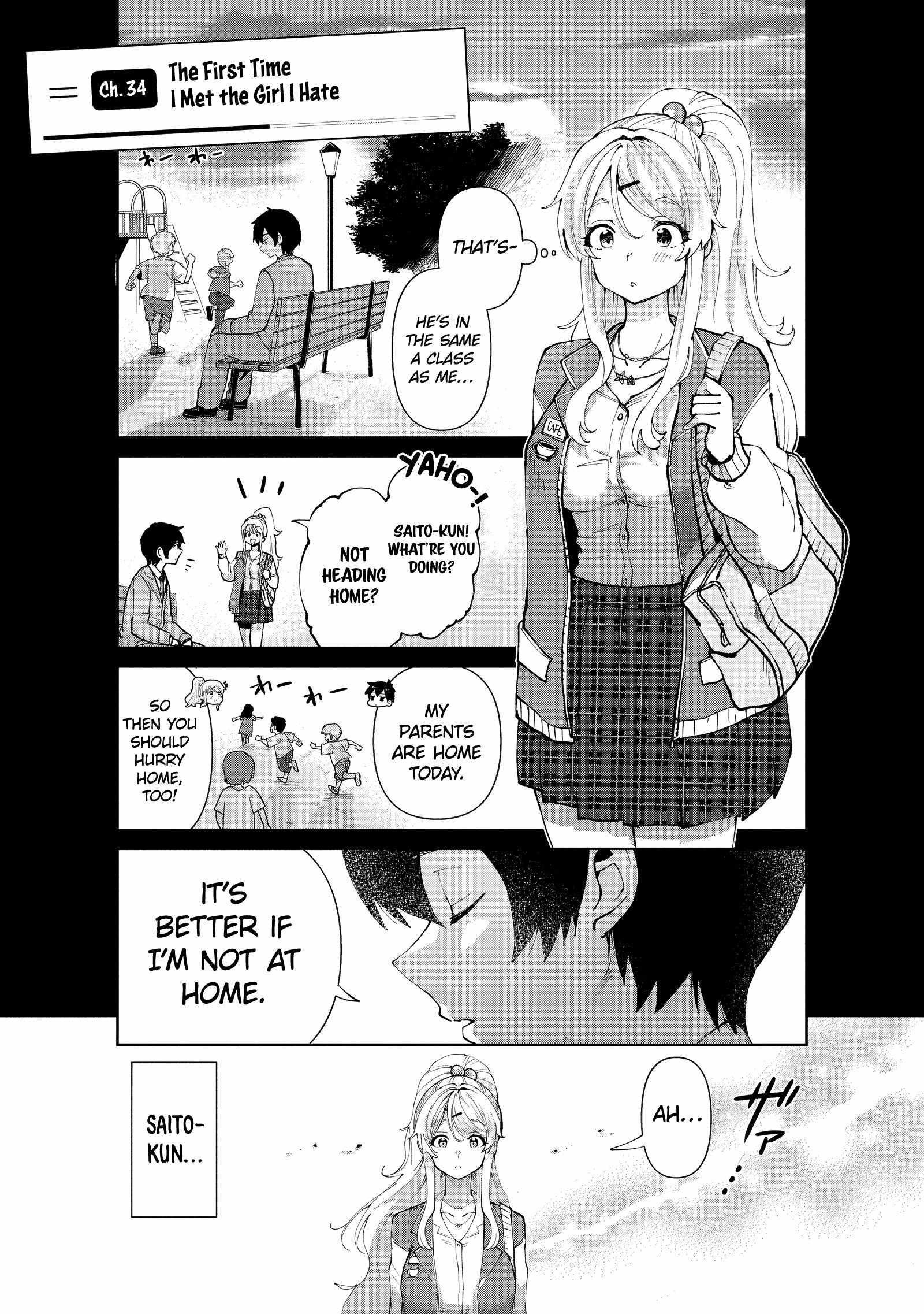 I Got Married to the Girl I Hate Most in Class Chapter 34.1 - Page 1