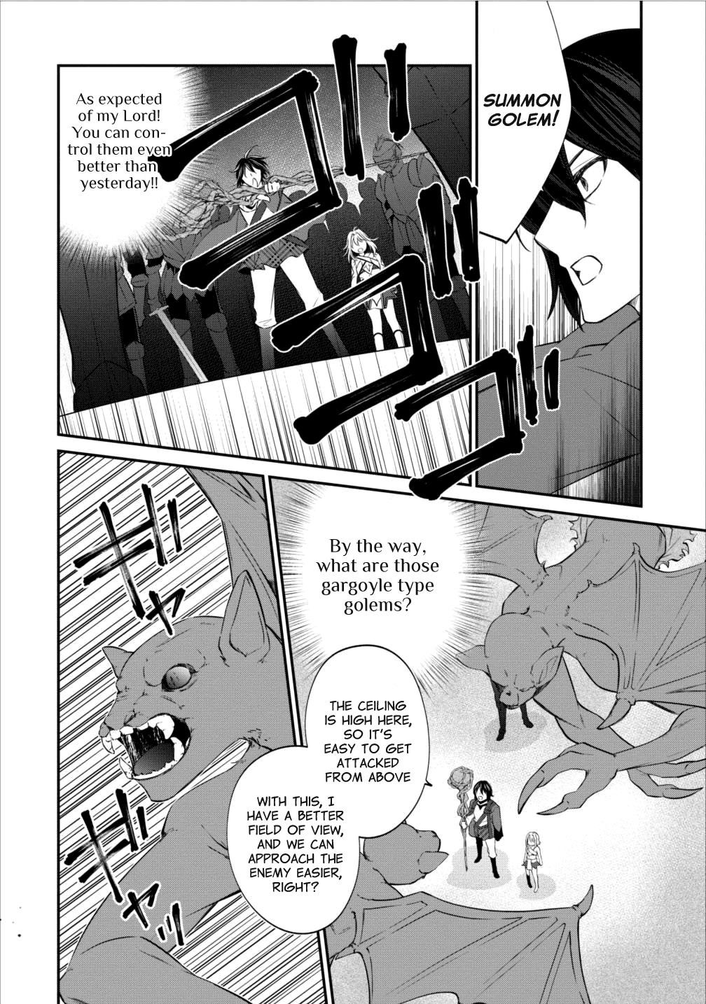 Around 40 “Shachiku” is Golem Master Chapter 4 - Page 8