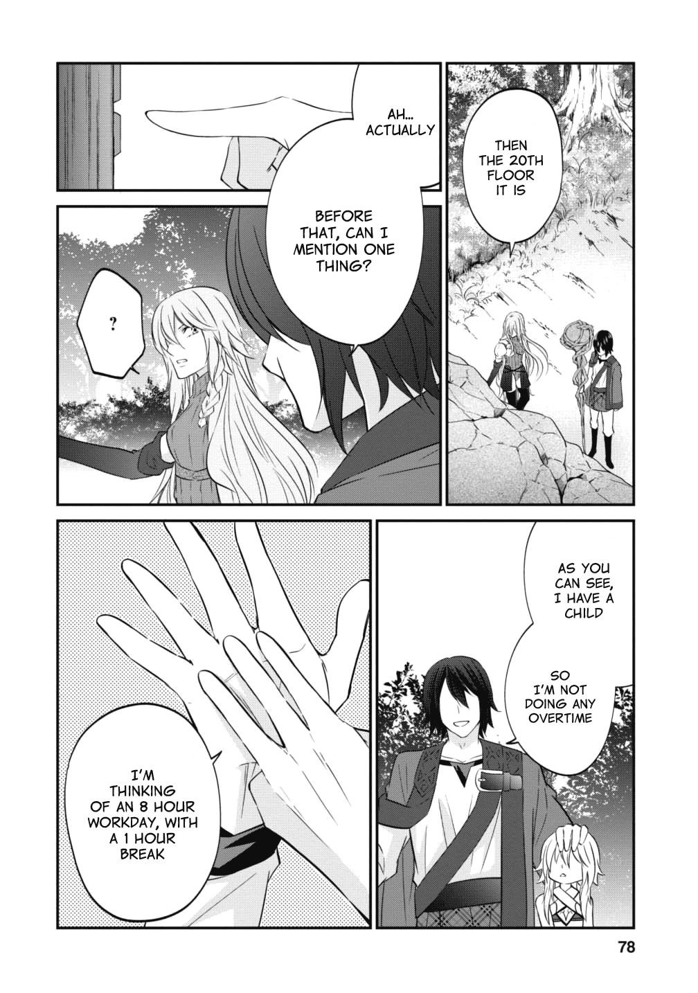 Around 40 “Shachiku” is Golem Master Chapter 9 - Page 24